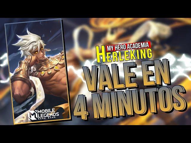 VALE IN 4 MINUTES  How to use Vale, Vale Guide, Vale Build  MOBILE LEGENDS ESPAÑOL