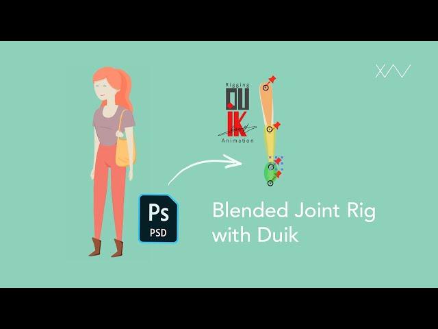 The best way to rig an Arm with Duik - Blended Joint Tutorial