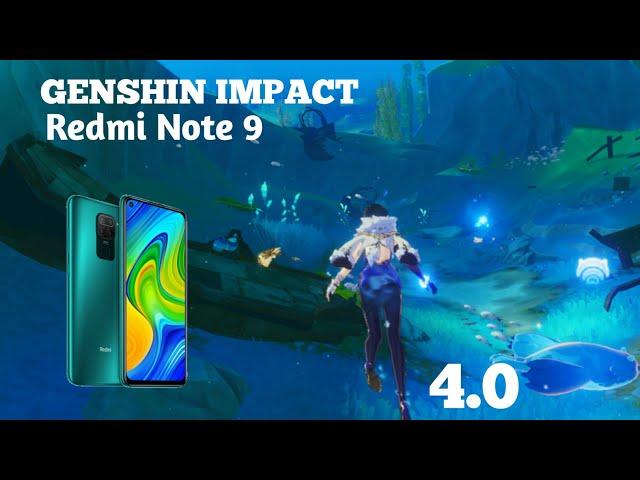 Redmi Note 9 Genshin Impact 4.0 Gameplay