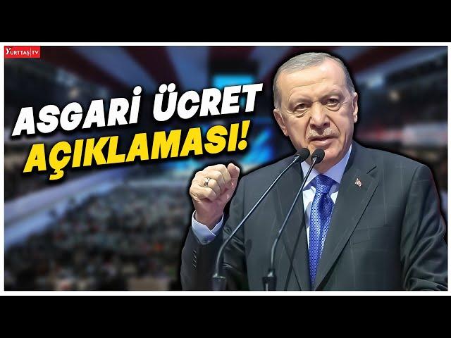 Erdoğan’dan çok konuşulacak asgari ücret açıklaması!