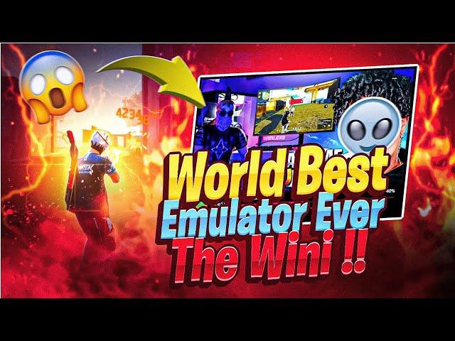 World Best Emulator Gives 99.99% Headshot : THE WINI ! Best Version Ever