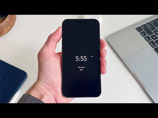 Always On Display for iPhone 13 Pro | DON’T WAIT FOR IPHONE 14!