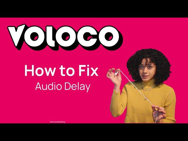 Voloco Audio Delay - How to Fix Audio Delay in Voloco // VOLOCO TUTORIAL AUDIO DELAY // Fix Slow Voc