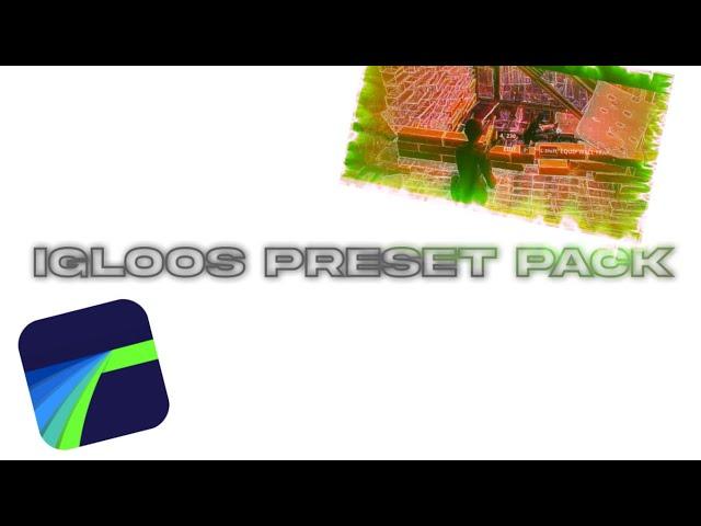 Igloos *FIRST* Christmas Preset Pack (LumaFusion)