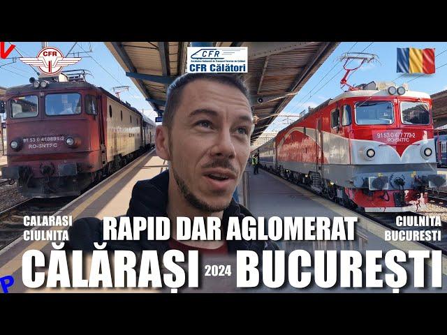 Calarasi - Bucuresti | In cel mai rapid mod posibil cu tren CFR