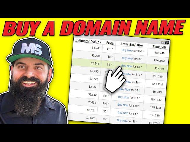 How to Buy a Domain Name at GoDaddy