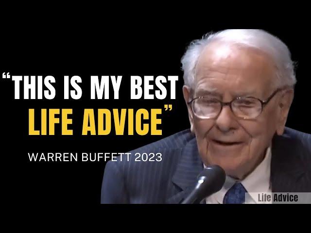 Warren Buffett's Life Advice Will Change You - One of the Greatest Speeches Ever | Berkshire 2023