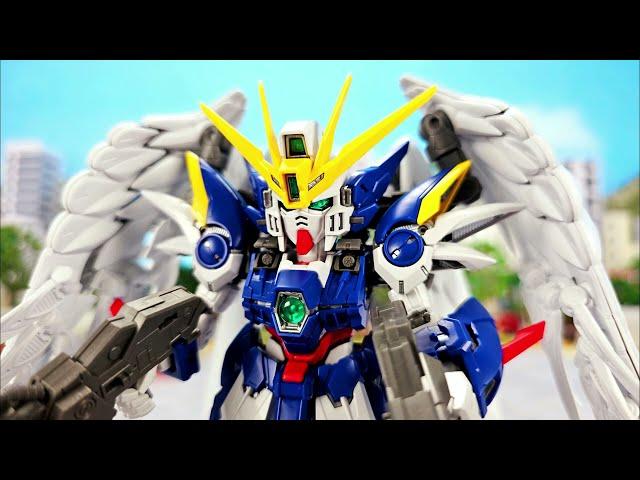 MGSD Wing Gundam Zero EW Stop Motion Build  ウイングガンダムゼロEW