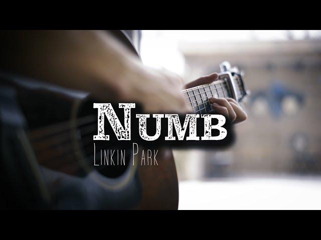 Numb - Linkin Park - Fingerstyle Guitar Cover (Free Tabs)