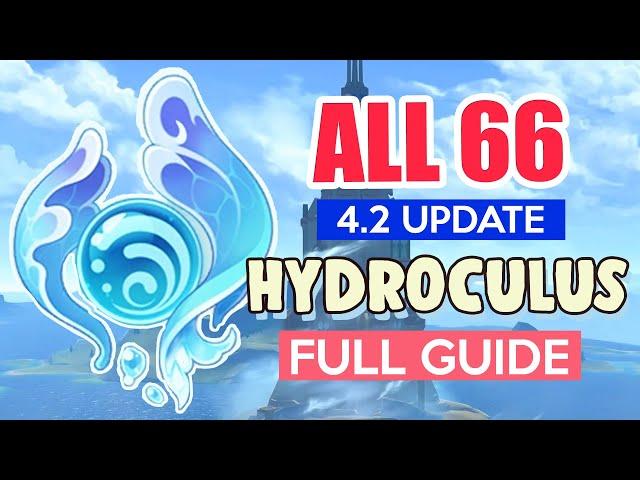 How to: GET ALL 66 HYDROCULUS FONTAINE 4.2 UPDATE | COMPLETE GUIDE FULL TUTORIAL | Genshin Impact