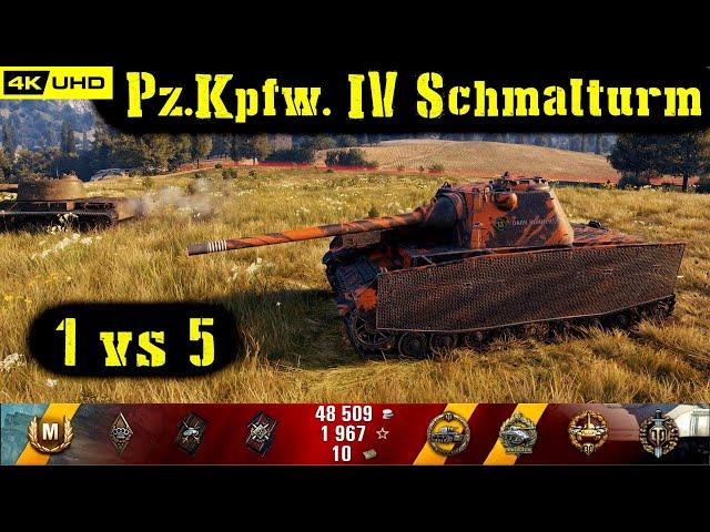 World of Tanks Pz.Kpfw. IV Schmalturm Replay - 8 Kills 3K DMG(Patch 1.6.1)