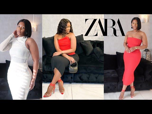 NEW IN ZARA TRY ON HAUL | DYMUND