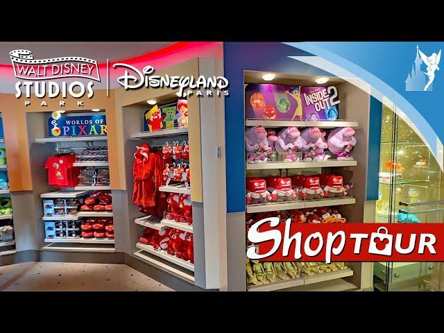   Disneyland Paris Shop Tour: Animation Boutique ft  Pixar merchandise 2024
