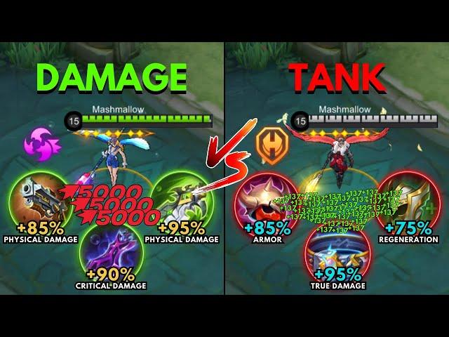 Freya Damage Build vs Freya Tank Build