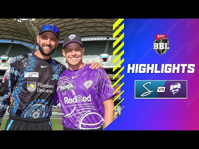 Adelaide Strikers v Hobart Hurricanes Match Highlights | #BBL14