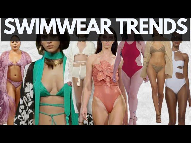 SWIMWEAR TRENDS 2024  Dive into 2024's HOTTEST Swimwear Trends! 