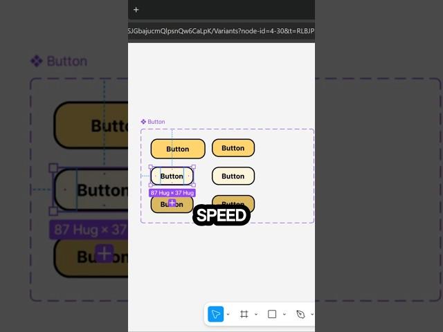 Figma Variants Power REVEALED 2025 #figma #figmatutorial #figmadesign #ui #ux #shortsviral