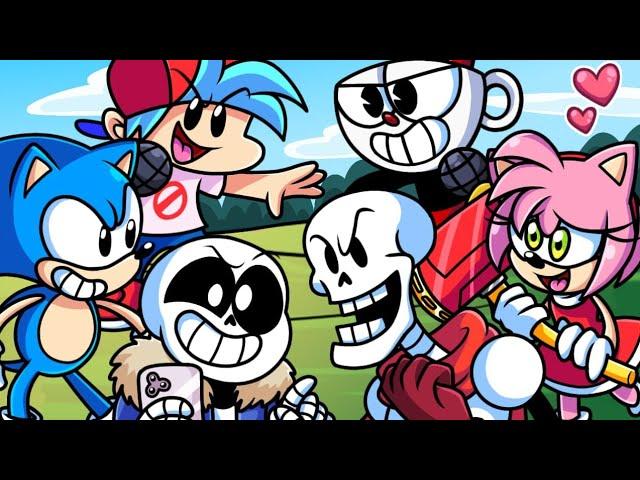 Cuphead "INDIE CROSS" - Friday Night Funkin Animation 