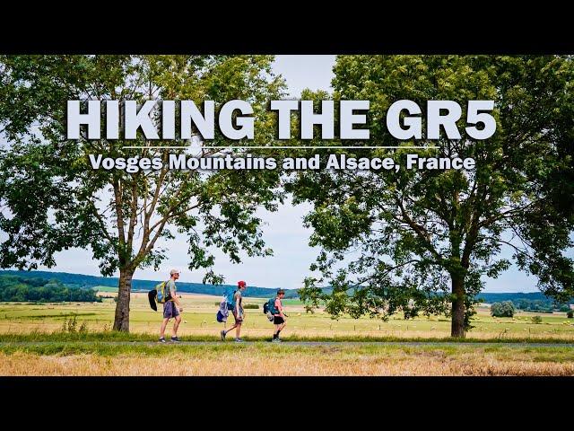 Hiking the GR5 - Vosges Mountains and Alsace, France - Dad and Kids