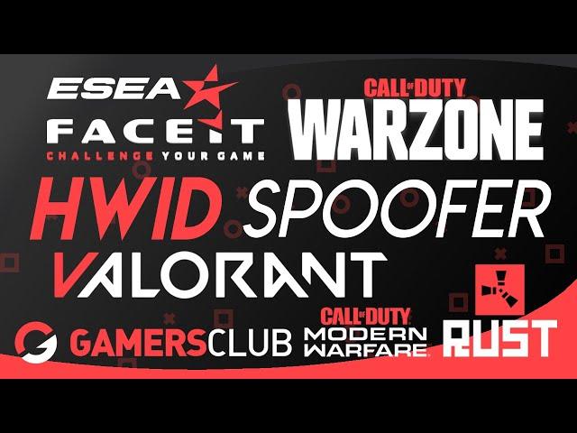 HWID SPOOFER| Works for Valorant,Rust,R6,FiveM,Faceit,Fortnite,EFT,Apex Legends,Dayz and more