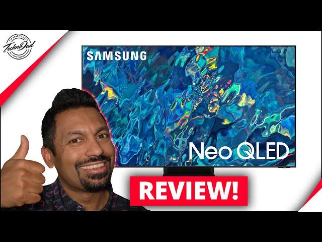 Samsung's Flagship 4K QLED TV! Samsung QN95B NEO QLED Review with 4K 120Hz HDR & eARC Setup!