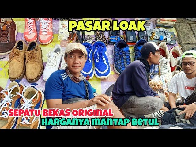 SEPATU BEKAS JAKET BRAND- Harga Nego Cocok Bungkus‼️Pasar Loak Kebayoran Lama