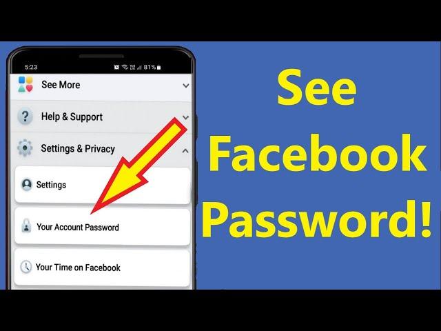 How to See Your Facebook Password if You Forgot it!! - Howtosolveit