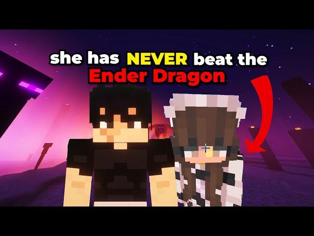 Helping My Girlfriend Beat Minecraft For The First Time