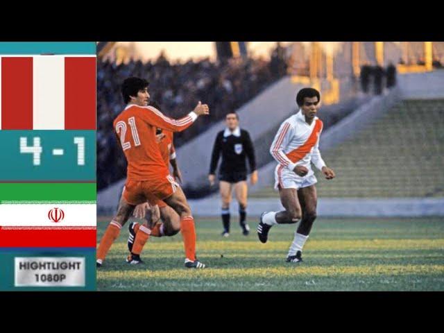 Peru 4 x 1 Iran ( Hat-trick of Cubillas)  ●World Cup 1978 Extended Goals & Highlights HD 1080