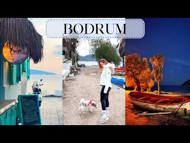 BODRUM'A 2 GÜNLÜK KIŞ KAÇAMAGI | GÜLLÜK- BODRUM VLOG