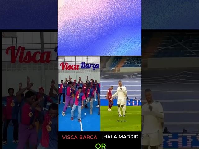 VISCA Barça v HAla Madrid #football #realmadrid #barcelona #halamadrid #viscabarca #trending #laliga