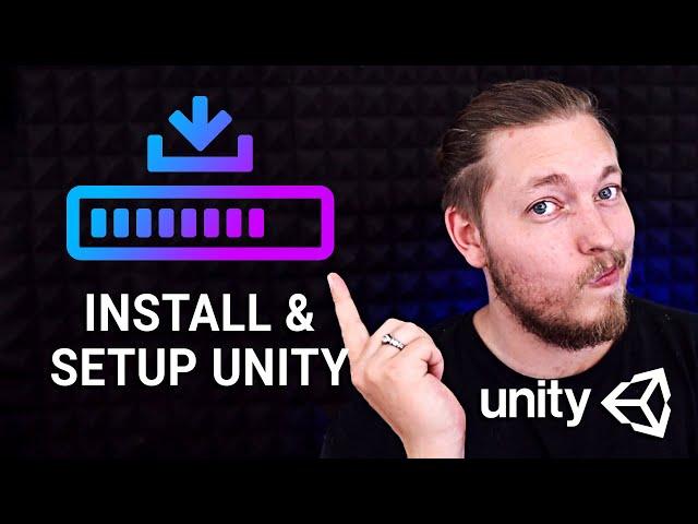 HOW TO INSTALL & SETUP UNITY  | Getting Started With Unity | Learn Unity For Free