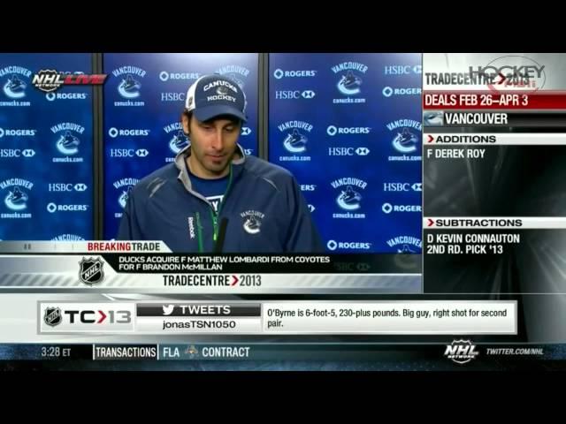 Roberto Luongo: "My Contract Sucks"