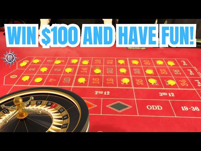 WIN $100 TONIGHT w/ This FUN ROULETTE betting strategy!