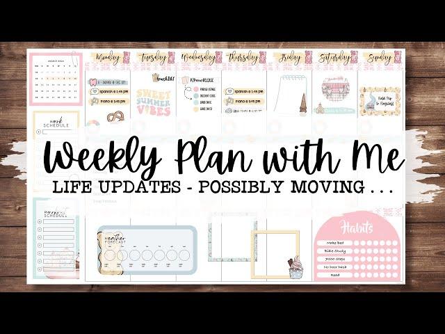 Digital Planning Hangout & Chat  | Weekly Plan With Me on My iPad Pro Using Goodnotes 