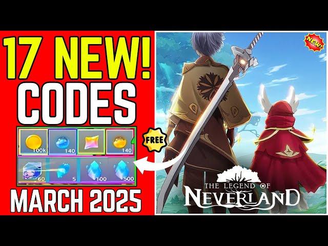 ️MARCH UPDATELEGEND OF NEVERLAND PROMO CODES 2025 - LEGEND OF NEVERLAND CODES 2025 (️MARCH)