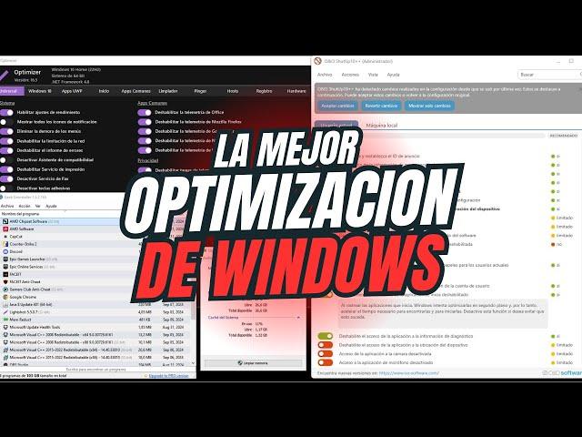  Cómo Optimizar Windows 10/11 en 2024  Guía Paso a Paso para Mejorar el Rendimiento en tu PC 