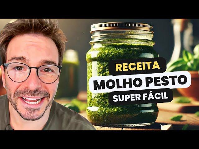 NÃO TEM COMO ERRAR ESSA RECEITA DE MOLHO PESTO FÁCIL | Betto Auge