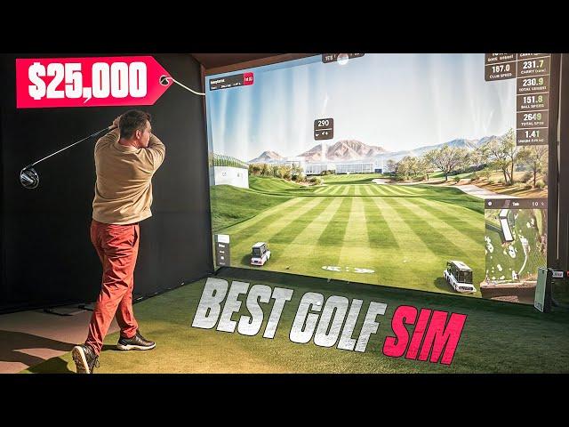 I Built My Dream Golf Simulator in 2025!