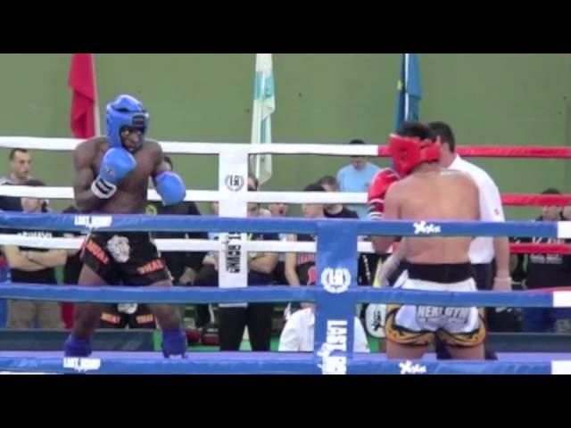 K1 (CEKT´12) Kepa Alonso Vs Arnold Akuru Nsa  (Categoria B) -67Kgrs / Eliminatoria