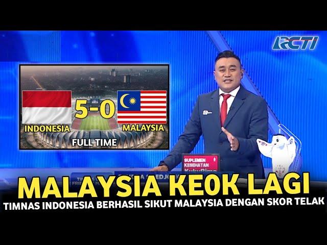  KEMBALI HEBOHKAN ASIA !! Timnas Indonesia Sukses Pecundangi MALAYSIA Dengan Skor Sangat Telak