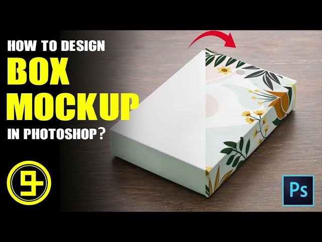 Easily design box mockup | Photoshop Easy Trick by grapexels