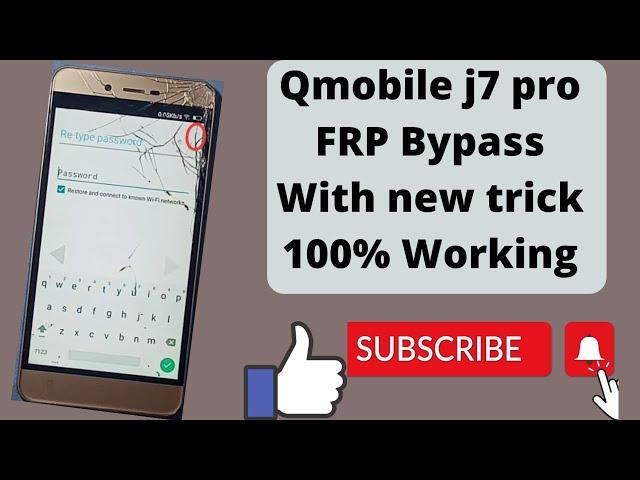 Qmobile J7 PRO frp bypass || Without PC || frp unlock || gmail Unlock || Google account remove