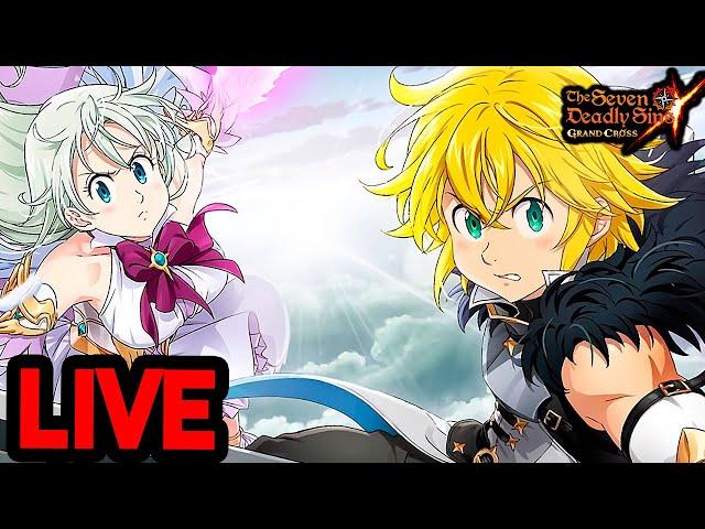 LIVE FESTIVAL DE FINAL DE ANO! MELIODAS E ELIZABETH! FELIZ NATAL!  The Seven Deadly Sins Grand Cross