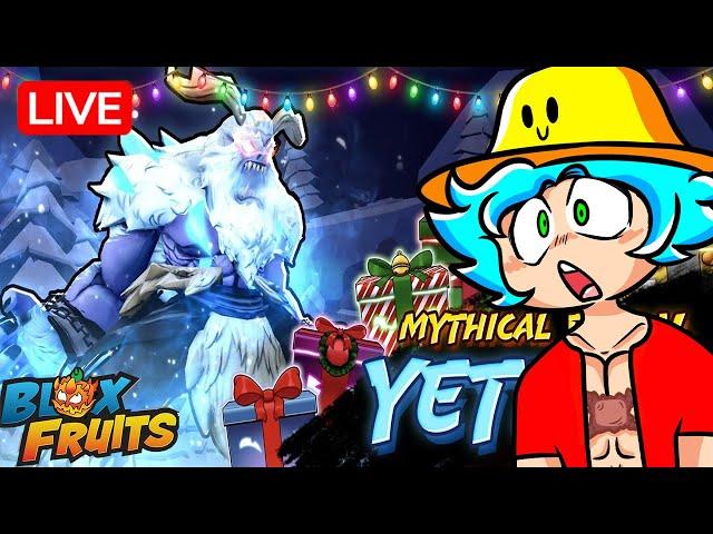 LIVE! YETI FRUIT SHOWCASE in Blox Fruits UPDATE 24