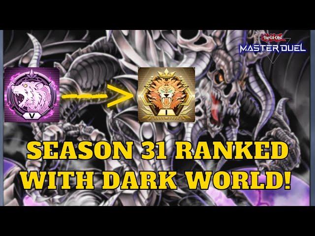 Road to Master 1 with Dark World! - Season 31 [Yu-Gi-Oh! Master Duel] 100 SUBS!