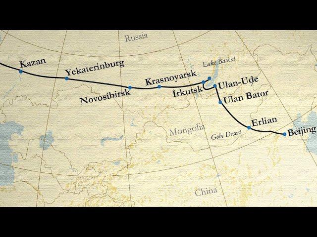 TRANS-SIBERIAN RAILWAY • A winter journey from SAINT PETERSBURG to BEIJING