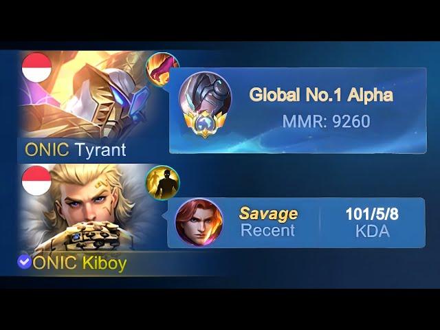 FINALLY I MET BEST ALPHA IN THE WORLD!! (Totally Insane) - Mobile Legends