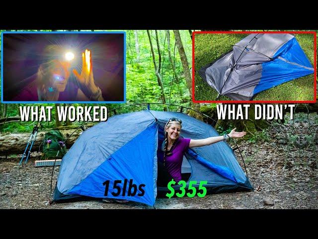 Walmart Backpacking Gear List and Post-Hike Review (plus Alternative Ways To Save $$$)