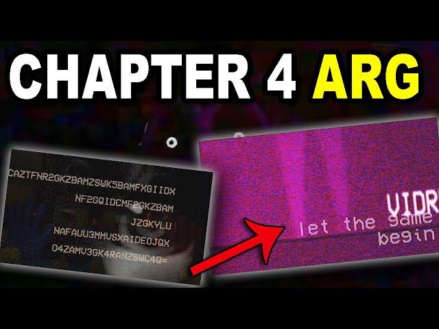 [CODE SOLVED] CHAPTER 4 ARG HAS STARTED! POPPY PLAYTIME CHAPTER 4